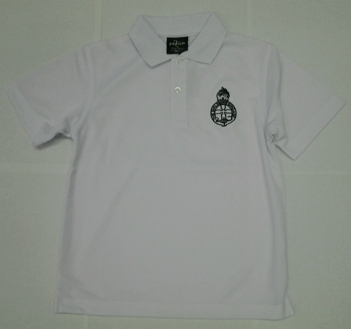 White Polo Shirt - Girl - Girls' Brigade Australia