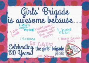 Girls' Brigade is Awesome